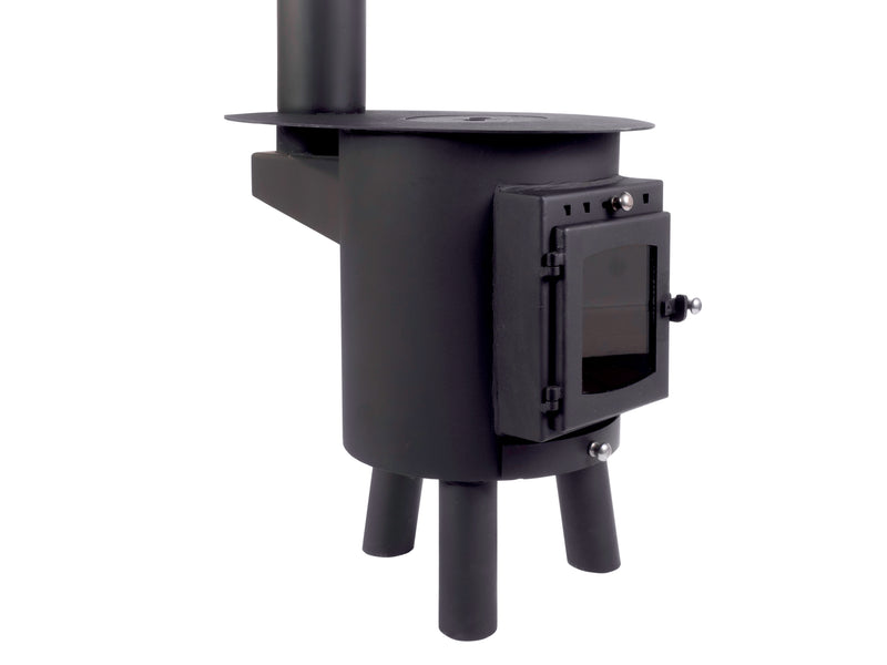 Hygge Oval Stove | 4.5kw 18kg - Flue and Boiler Package