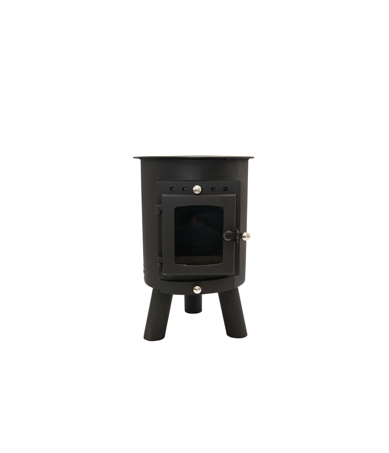 Hygge Oval Stove | 4.5kw 18kg - Flue and Boiler Package