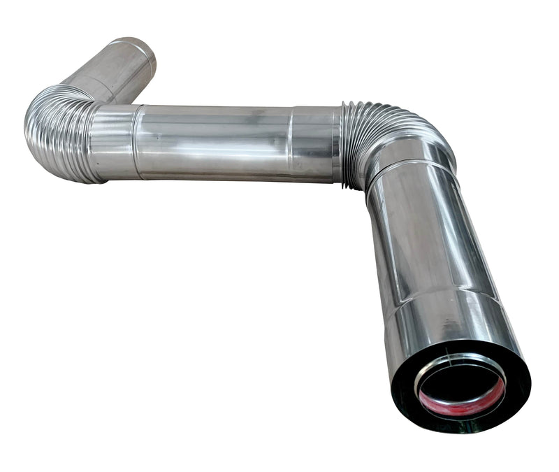 Outbacker Firebox Twin Wall Flue Pipe System