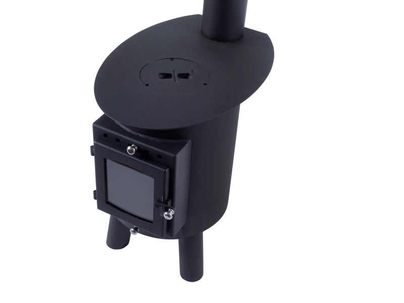 Hygge Oval Stove | 4.5kw 18kg - Flue and Boiler Package